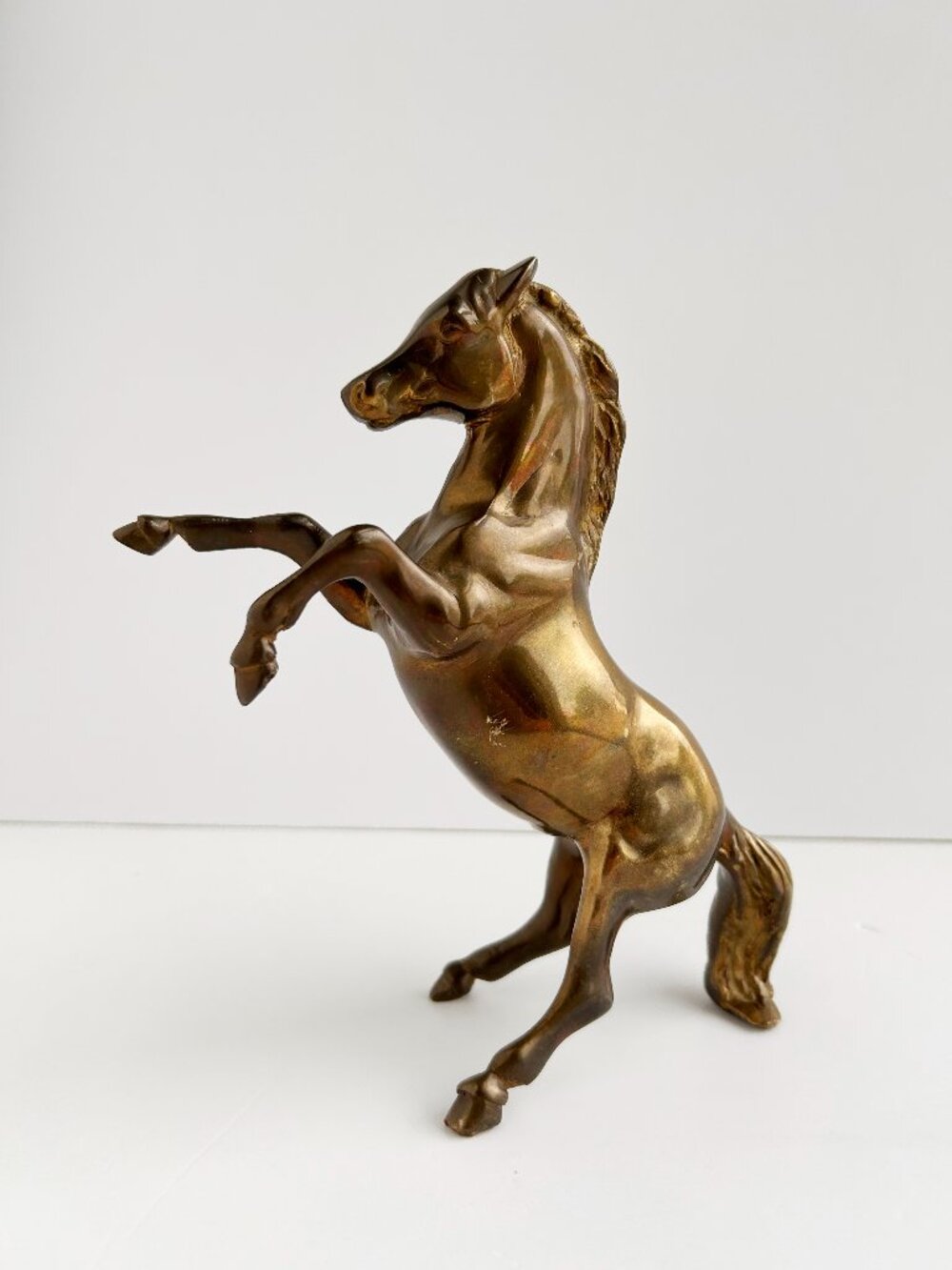 Vintage Brass Horse